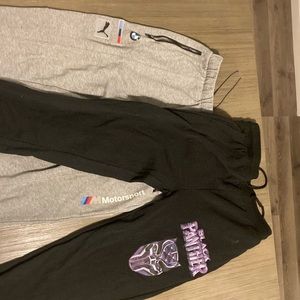 2 pairs of sweatpants